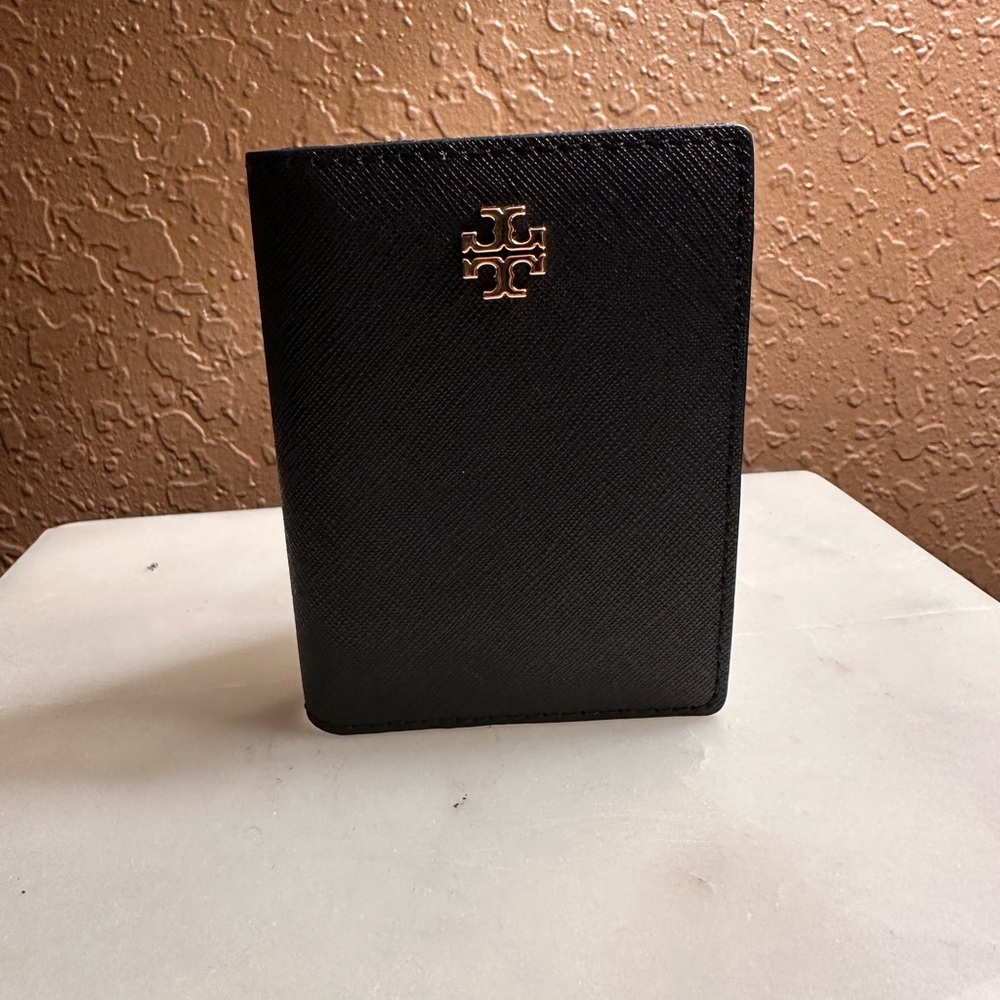 Black Leather Tory Burch